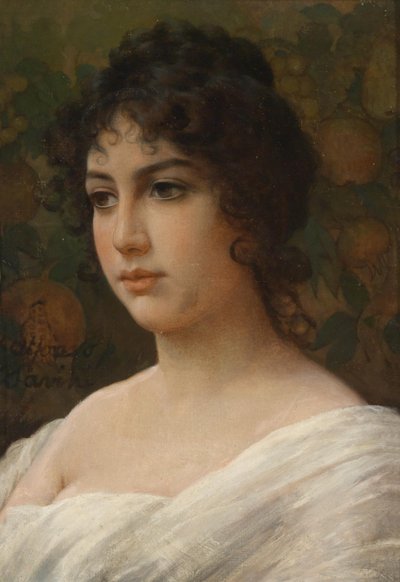 Girl Portrait by Alfonso Savini